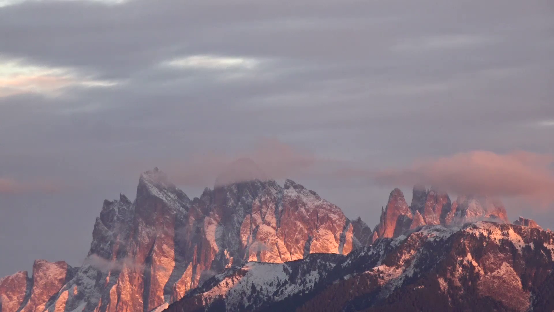 Geislerspitzen - ein Zeitraffer in den Dolomiten